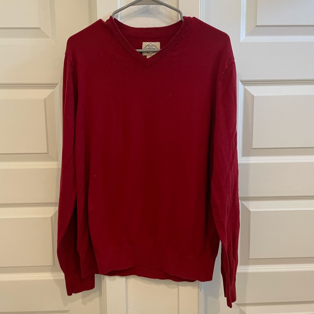 Mens pull over sweater